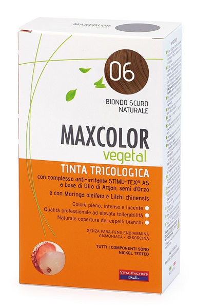 MAX COLOR VEGETAL 06 TINTURA 140 ML - Pharmaleader