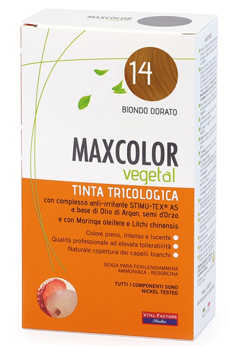 MAX COLOR VEGETAL 14 TINTURA 140 ML - Pharmaleader