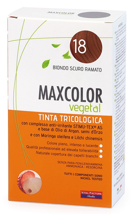 MAX COLOR VEGETAL 18 TINTURA 140 ML - Pharmaleader