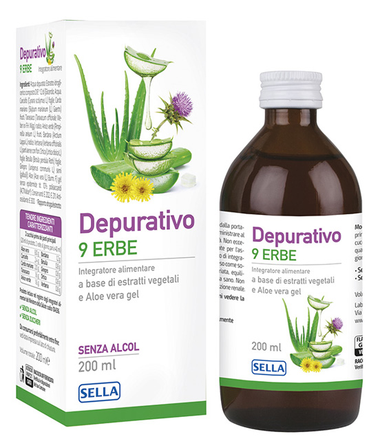 DEPURATIVO 9 ERBE 200 ML - Pharmaleader