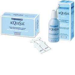 ACQUASAL SOLUZIONE ISOTONICA IRRIGAZIONE NASALE ACQUA TERMALE 20 FLACONCINI MONODOSE 5 ML - Pharmaleader