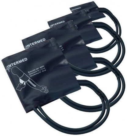 BRACCIALE SFIGMOMANOMETRO VELCRO ADULTI CON CAMERA D'ARIA - Pharmaleader