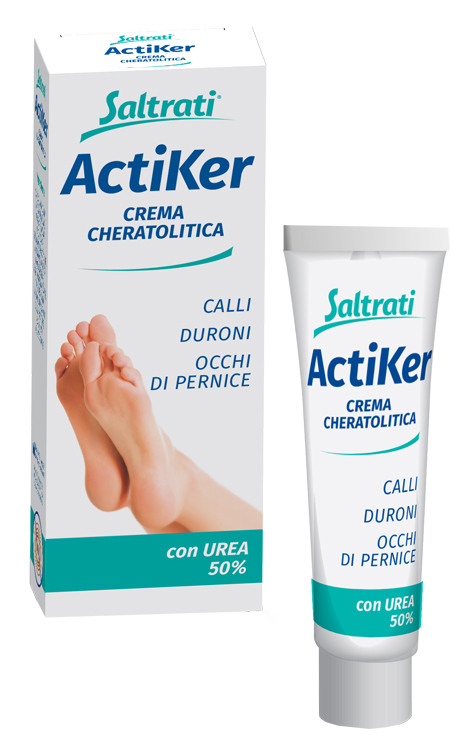 SALTRATI ACTIKER CREMA CHERATOLICA PER CALLI DURONI E OCCHI DI PERNICE 100 ML - Pharmaleader