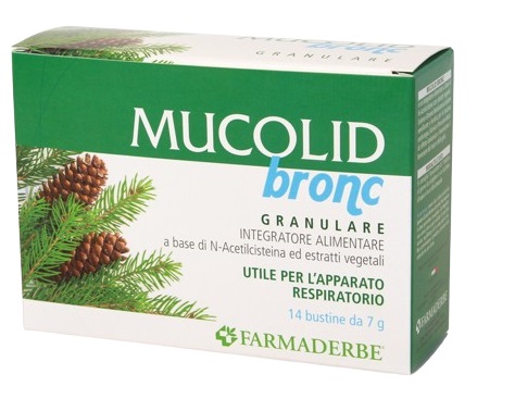MUCOLID BRONC GRANULARE 14 BUSTINE - Pharmaleader
