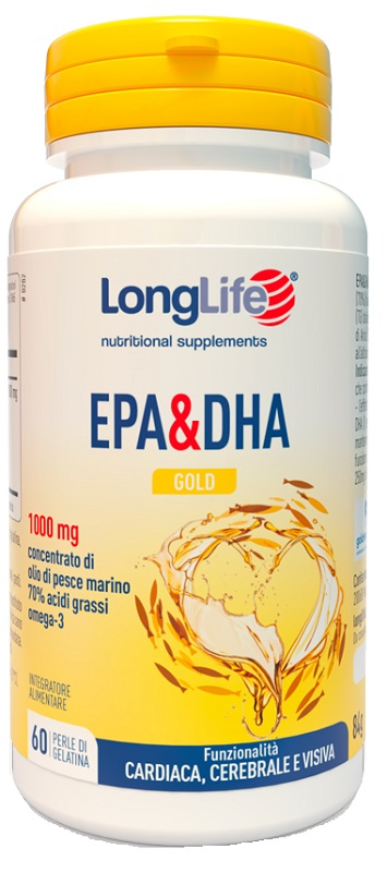 LONGLIFE EPA DHA GOLD 60 PERLE - Pharmaleader