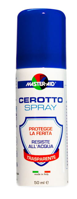 CEROTTO SPRAY MASTER-AID FLACONE 50ML CIRCA 80 APPLICAZIONI - Pharmaleader
