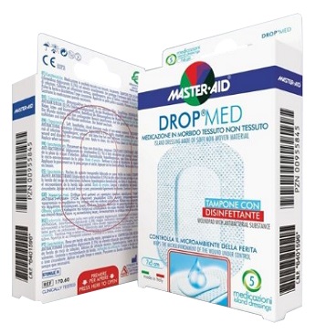 MEDICAZIONE ADESIVA MASTER-AID DROP MED 15X17 3 PEZZI - Pharmaleader