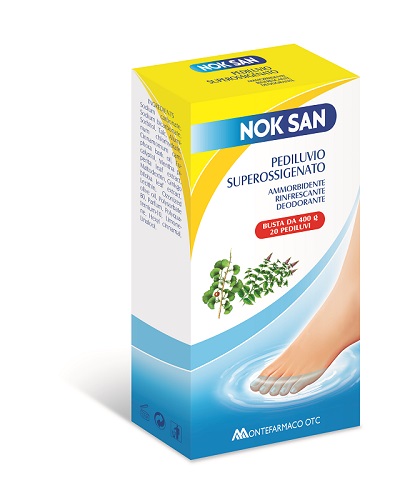 NOK SAN PEDILUVIO SUPEROSSIGENATO 400 G - Pharmaleader