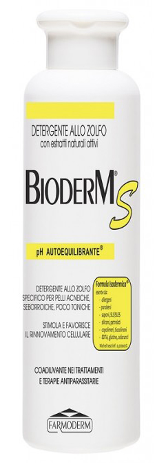 BIODERM S ANTIACNE ANTISEBO 250 ML - Pharmaleader
