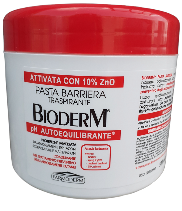 BIODERM PASTA BARRIERA ZINCO 500 ML - Pharmaleader