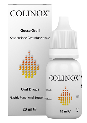 COLINOX SOSPENSIONE GASTROFUNZIONALE GOCCE OROSOLUBILI TRATTAMENTO METEORISMO AEROFAGIA COLICHE GASSOSE 20 ML - Pharmaleader