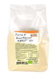 FARINA KAMUT BIANCA TIPO 0 BIO 500 G - Pharmaleader