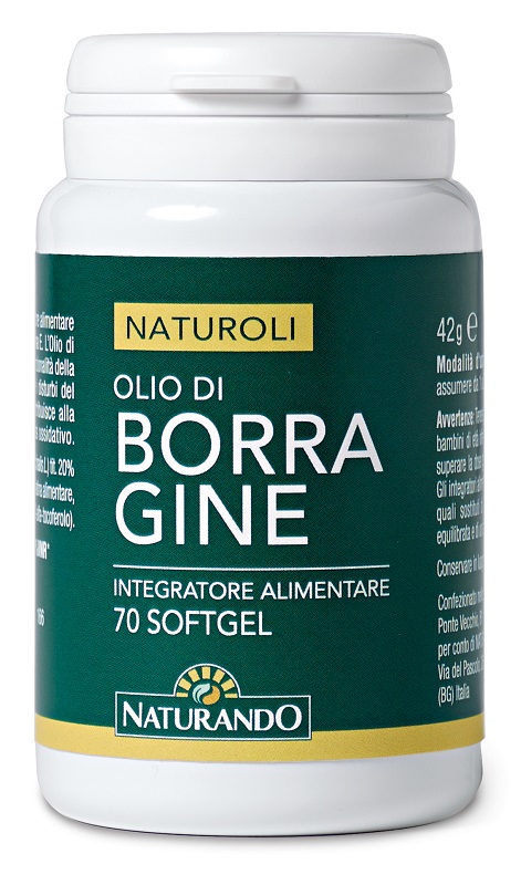 NATUROLI OLIO DI BORRAGINE 70 SOFTGEL - Pharmaleader