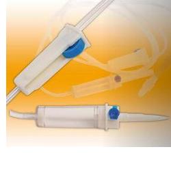 DEFLUSSORE PER INFUSIONE STERILE FLEBO SENZA AGO CON ROLLER CURA IN APIROGENO MONOUSO 1 PEZZO - Pharmaleader
