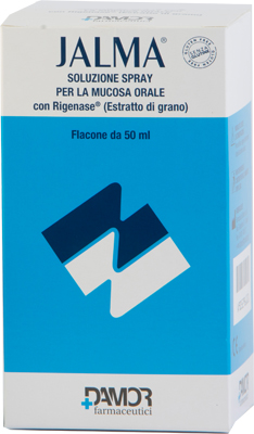 JALMA SOLUZIONE SPRAY PER LA MUCOSA ORALE 50 ML CON NEBULIZZATORE - scad.11/2025 - Pharmaleader