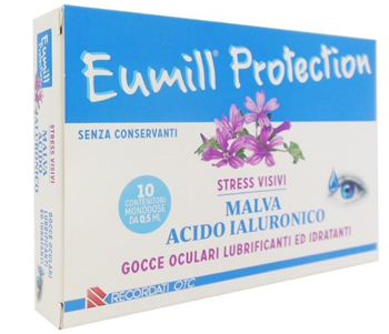 EUMILL PROTECTION GOCCE OCULARI 10 FLACONCINI MONODOSE 0,5 ML - Pharmaleader