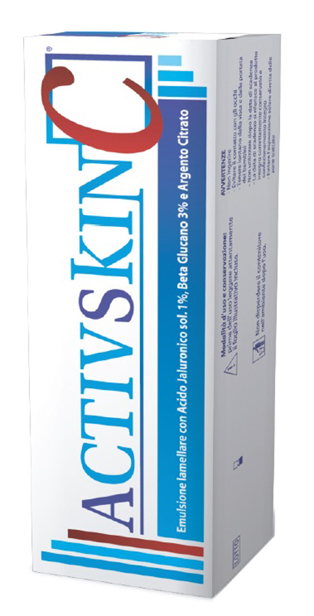 EMULSIONE IAMELLARE ACTIV SKIN CON ACIDO JALURONICO 1% BETA GLUCANO 3% E ARGENTO CITRATO 30 ML - Pharmaleader