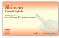SKINSAN LAVANDA VAGINALE 4 FLACONI 140 ML + 4 CANNULE VAGINALI MONOUSO IN BLISTER - Pharmaleader