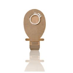 SACCA PER ILEOSTOMIA SISTEMA A 2 PEZZI SENSURA CLICK APERTA RICOPERTA IN TNT FORO 50MM CAPACITA' 650ML 30 PEZZI - Pharmaleader