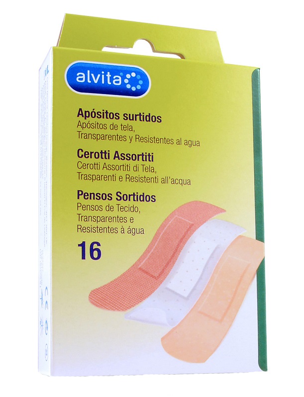ALVITA CEROTTI ASSORTITI 16 PEZZI - Pharmaleader