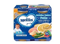 MELLIN BABY CENA COMPLETA POLLO VERDURE 2 PEZZI 200 G - Pharmaleader
