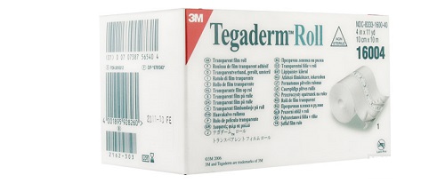 MEDICAZIONE IN FILM TRASPARENTE IN ROTOLO IN ROTOLO TEGADERM ROLL LARGHEZZA 10 CM LUNGHEZZA 10 M 1 PEZZO - Pharmaleader