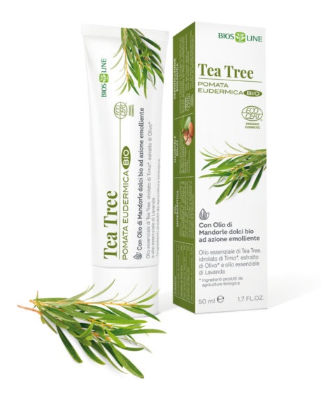 BIOSLINE TEA TREE POMATA EUDERMICA CERT ECOCERT 50 ML - Pharmaleader