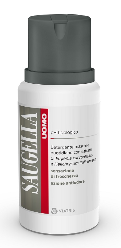 SAUGELLA UOMO PH FISIOLOGICO DETERGENTE MASCHILE 200 ML - Pharmaleader