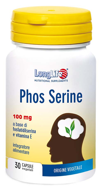 LONGLIFE PHOS SERINE 30 CAPSULE VEGETALI - Pharmaleader