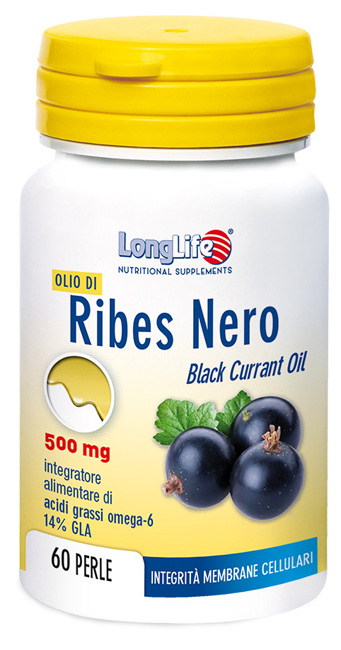 LONGLIFE OLIO RIBES NERO 60 PERLE DI GELATINA - Pharmaleader