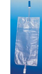 SACCA PER URINA DA GAMBA IN PVC CON TUBO DI SCARICO LUNGHEZZA 35CM PER COLLEGAMENTO AL POLPACCIO CAPACITA' 750ML COMPLETO DI VALVOLA ANTIREFLUSSO CONFEZIONE DA 30 PEZZI - Pharmaleader