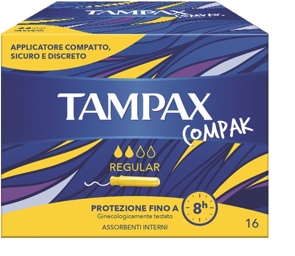 TAMPAX COMPAK REGULAR 16 PEZZI - Pharmaleader