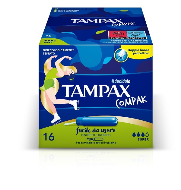 TAMPAX COMPAK SUPER 16 PEZZI - Pharmaleader