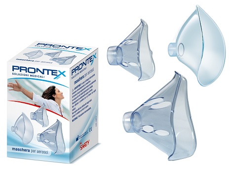 MASCHERA PEDIATRICA AEROSOL PRONTEX FAST LINE IN PLASTICA - Pharmaleader