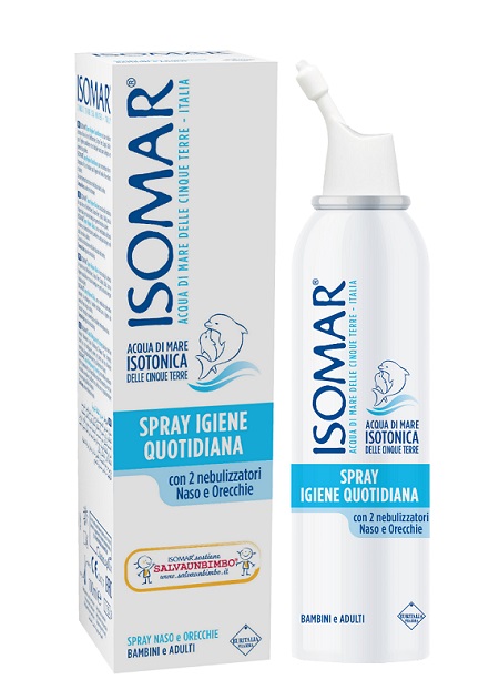SOLUZIONE ACQUA DI MARE ISOMAR SPRAY IGIENE QUOTIDIANA 100 ML - Pharmaleader