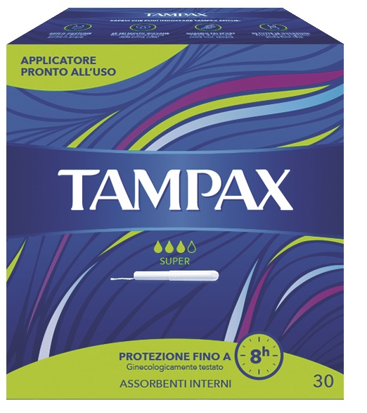TAMPAX BLUE BOX SUPER 30 PEZZI - Pharmaleader