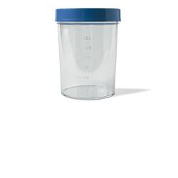 CONTENITORE PIC STERILE TRASPARENTE PER ANALISI DEI FLUIDI ORGANICI 100 ML TAPPO A VITE + ETICHETTA AUTOADESIVA - Pharmaleader