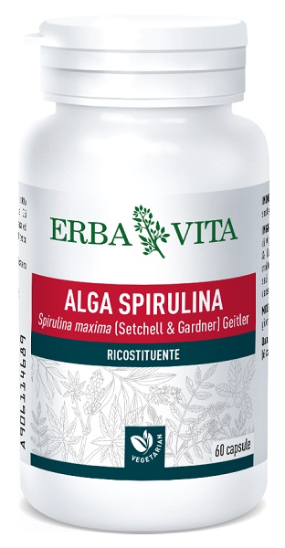 ALGA SPIRULINA 60 CAPSULE 450 MG - Pharmaleader
