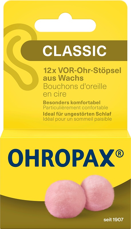 OHROPAX TAPPI AURICOLARI CERA 12 PEZZI - Pharmaleader