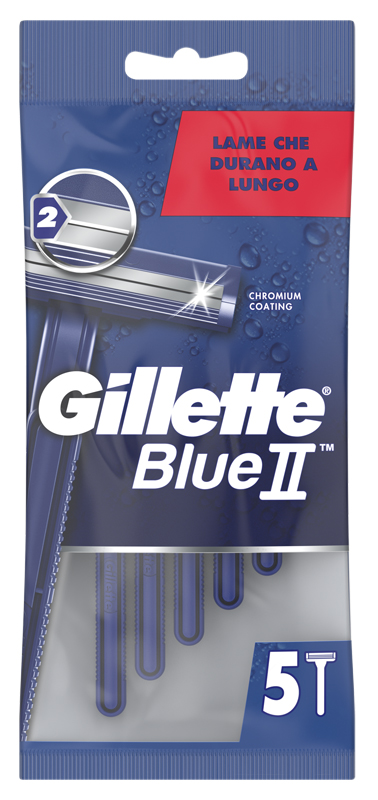 RASOIO GILLETTE BLUE II STANDARD 6 X 20 X 5 - Pharmaleader