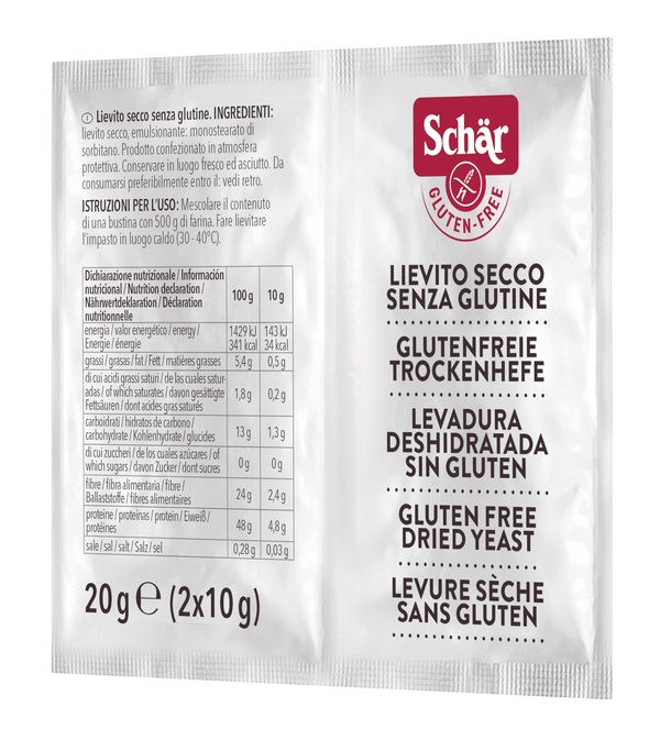 SCHAR LIEVITO SECCO 2 BUSTINE DA 10 G - Pharmaleader