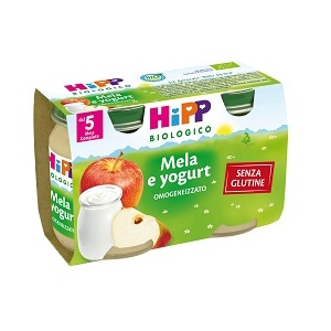 HIPP BIO HIPP BIO OMOGENEIZZATO MELA YOGURT 2X125 G - Pharmaleader