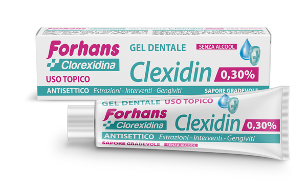 FORHANS CLEXIDIN COLLUTORIO IN GEL ALLA CLOREXIDINA 0,30% 30 - Pharmaleader