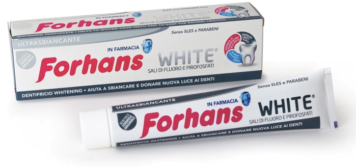 FORHANS SP WHITE DENTIF 75ML - Pharmaleader