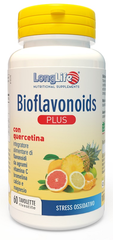 LONGLIFE BIOFLAVONOIDS PLUS 60 TAVOLETTE RIVESTITE - Pharmaleader