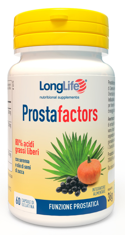 LONGLIFE PROSTAFACTORS 60 CAPSULE - Pharmaleader