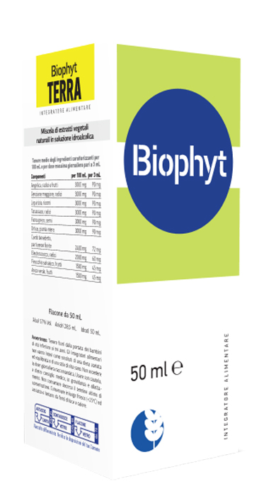 BIOPHYT TERRA 50 ML SOLUZIONE IDROALCOLICA - Pharmaleader