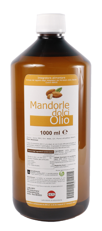 MANDORLE DOLCI OLIO 1000 ML - Pharmaleader