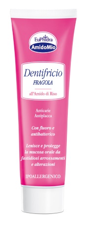 EUPHIDRA AMIDOMIO DENTIFRICIO FRAGOLA 50 ML - Pharmaleader