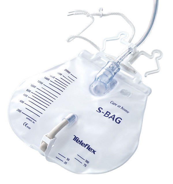SACCA DI DRENAGGIO LETTO PER INCONTINENZA 2000ML IN PVC CON VALVOLA DI NON RITORNO E SCARICO STERILE GOCCIOLATOIO FILTRO AD ARIA CIRCUITO CHIUSO 100% TUBO DI RACCORDO120CM 1 PEZZO - Pharmaleader